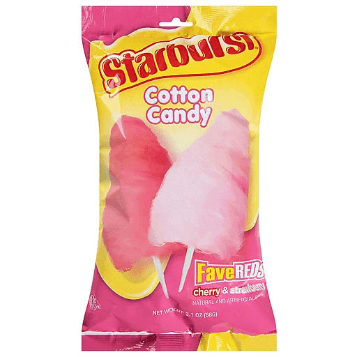 Starburst cotton candy