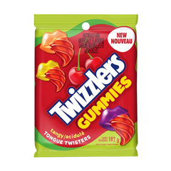 Twizzlers gummies tangy