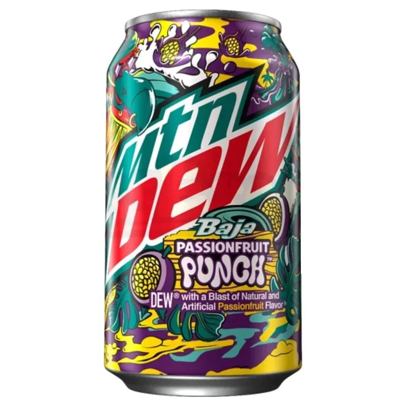 Mountain Dew Baja Passion Fruit Punch