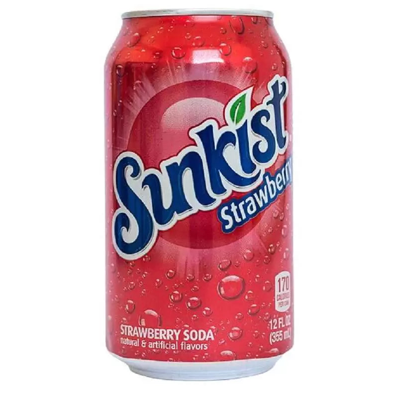 Sunkist Strawberry 355ml