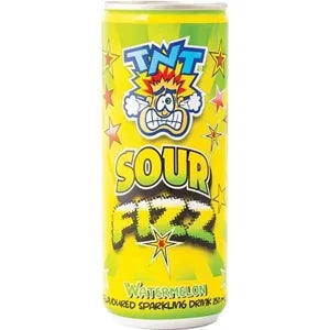 TNT Sour Fizz Drink Watermelon 250 ml