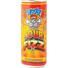 TNT Sour Fizz Strawberry 250ml