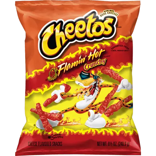 Cheetos Flaming Hot Crunchy 227g