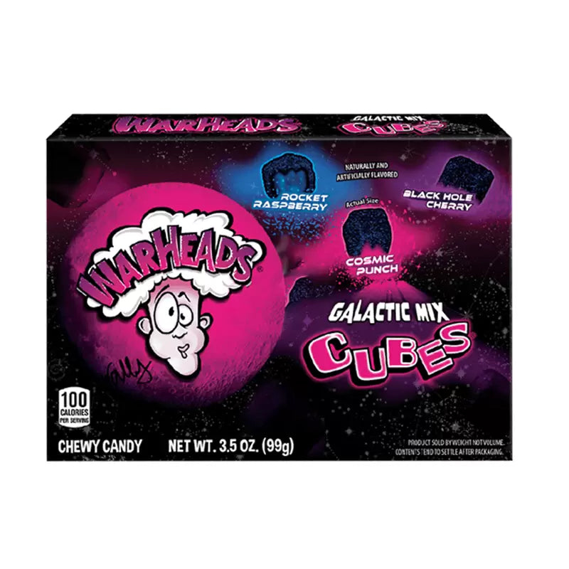 Warheads Galactic Mix Cubes