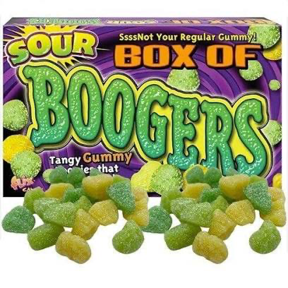 Box of boogers 99g