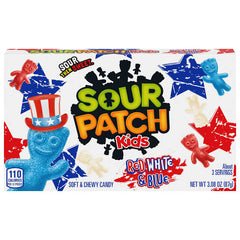 Sour patch kids red,white&blue box 87g