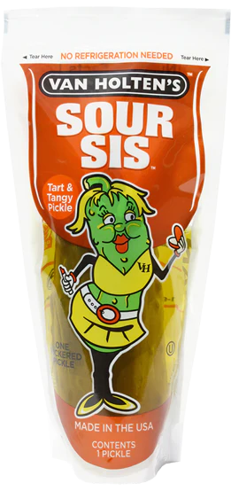 Sour sis pickle