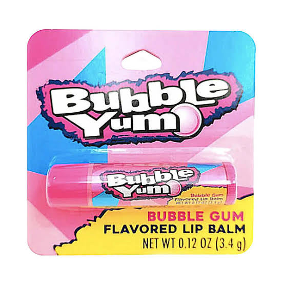 Bubble yum lip balm