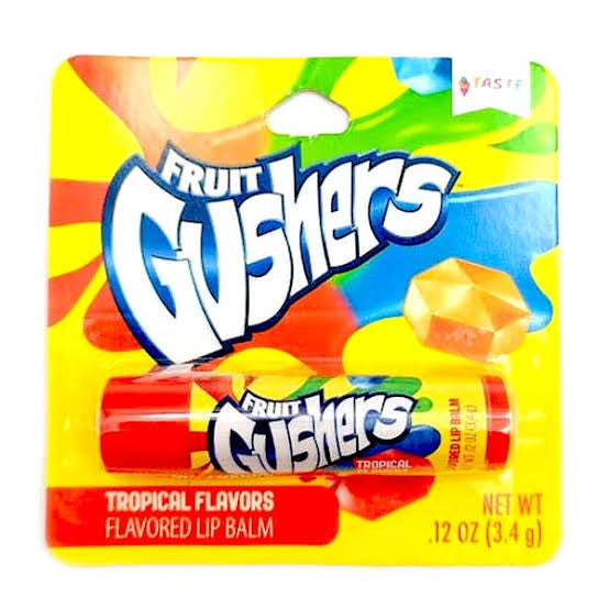 Fruit gushers lip balm