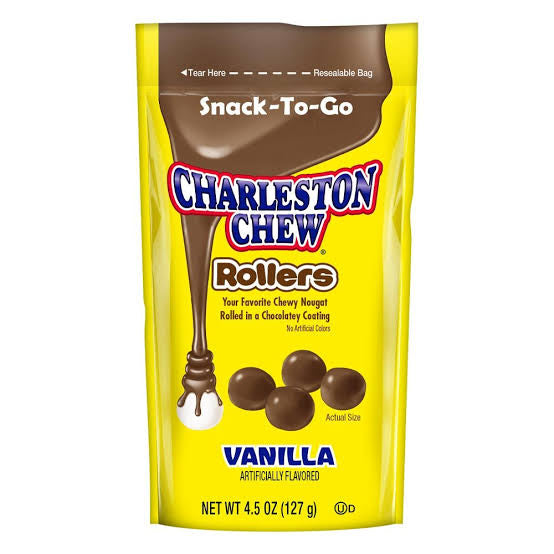 Charleston chew rollers vanilla 127g