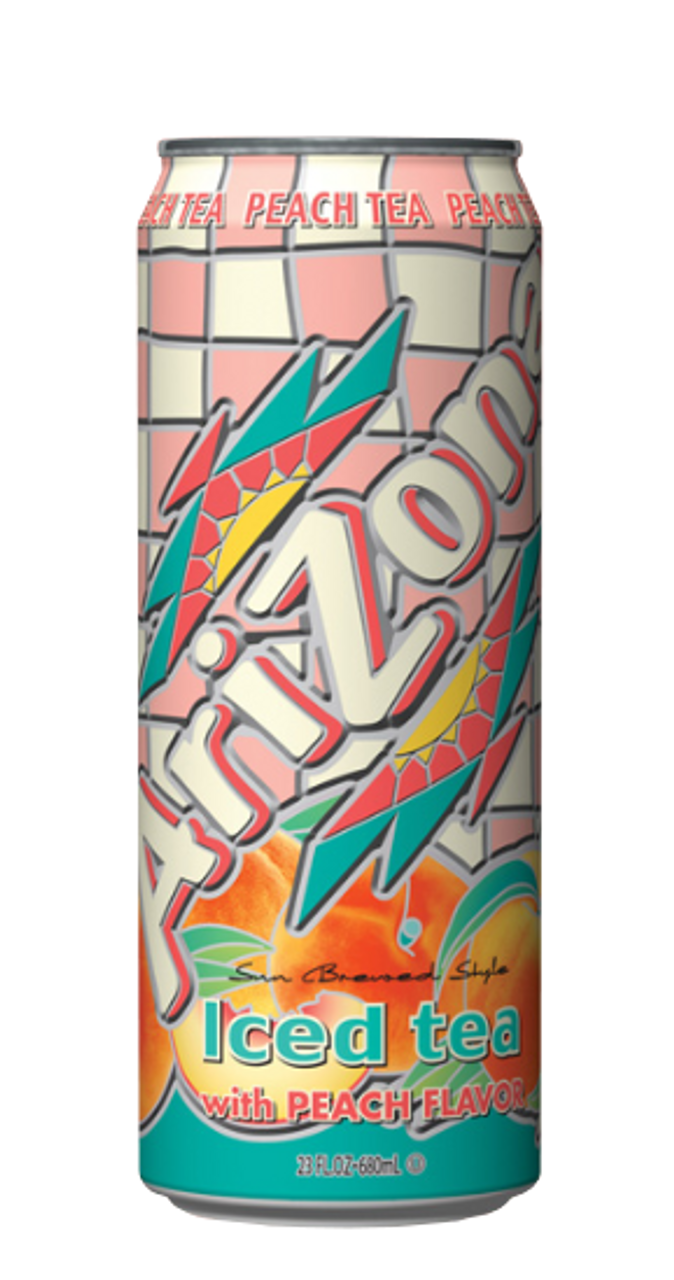 Arizona ice tea peach 22 Oz (650ml)