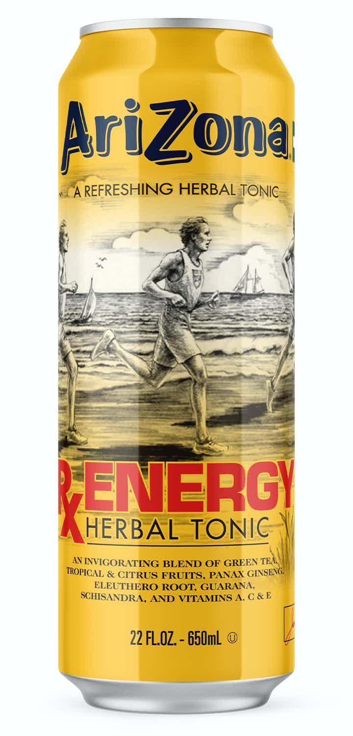 Arizona rx energy herbal tonic 23 Oz (680ml)