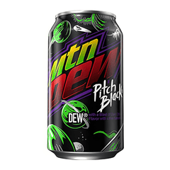 Mountain Dew pitch black 355ml