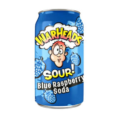 WARHEADS BLUE RASPBERRY SODA 355ML