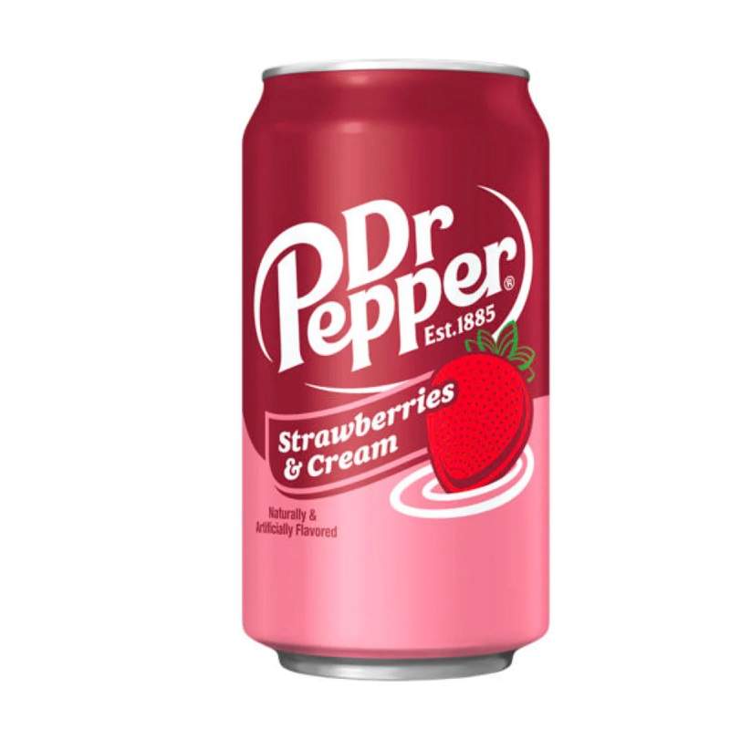 Dr Pepper Strawberries Cream