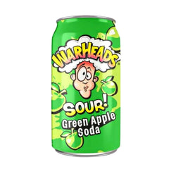 WARHEADS GREEN APPLE SODA