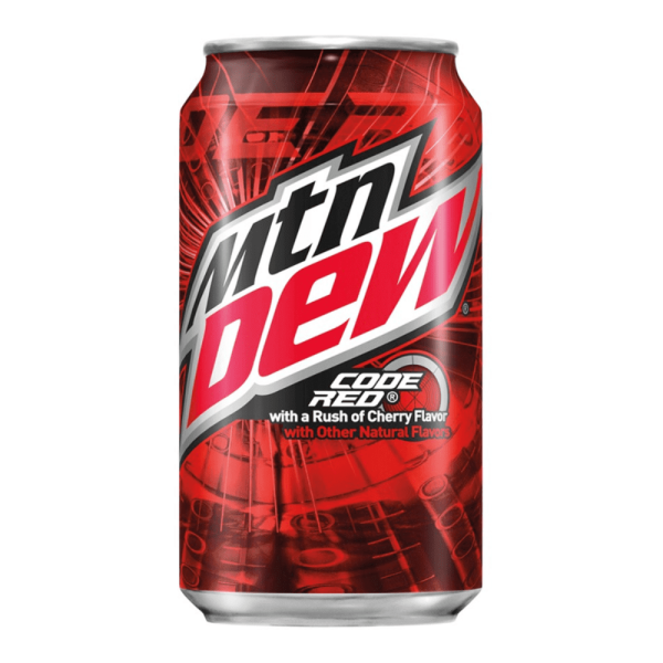 Mountain Dew code red 355ml