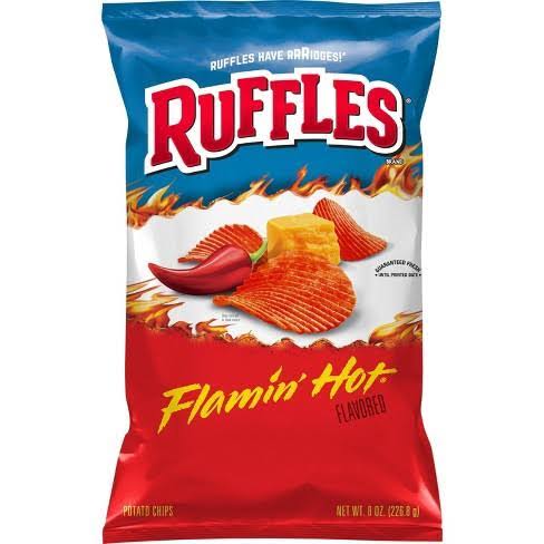 Ruffles flaming Hot 6.5Oz (184.2)g